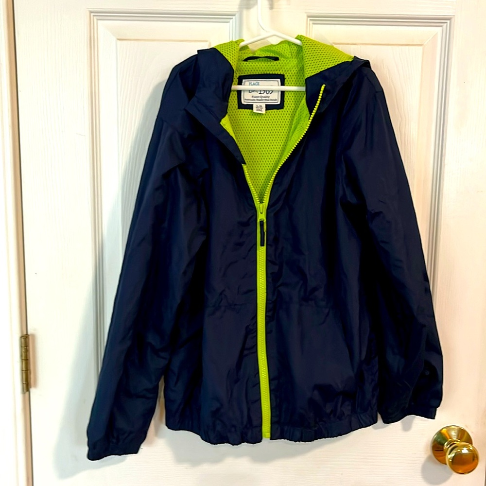 Spring windbreaker two-tone color